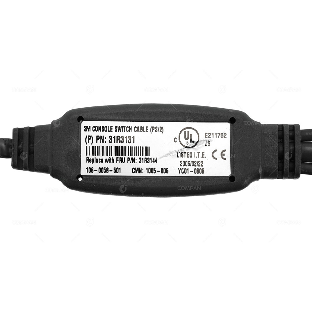 31R3144 IBM PS/2 CONSOLE SWITCH CABLE 3M